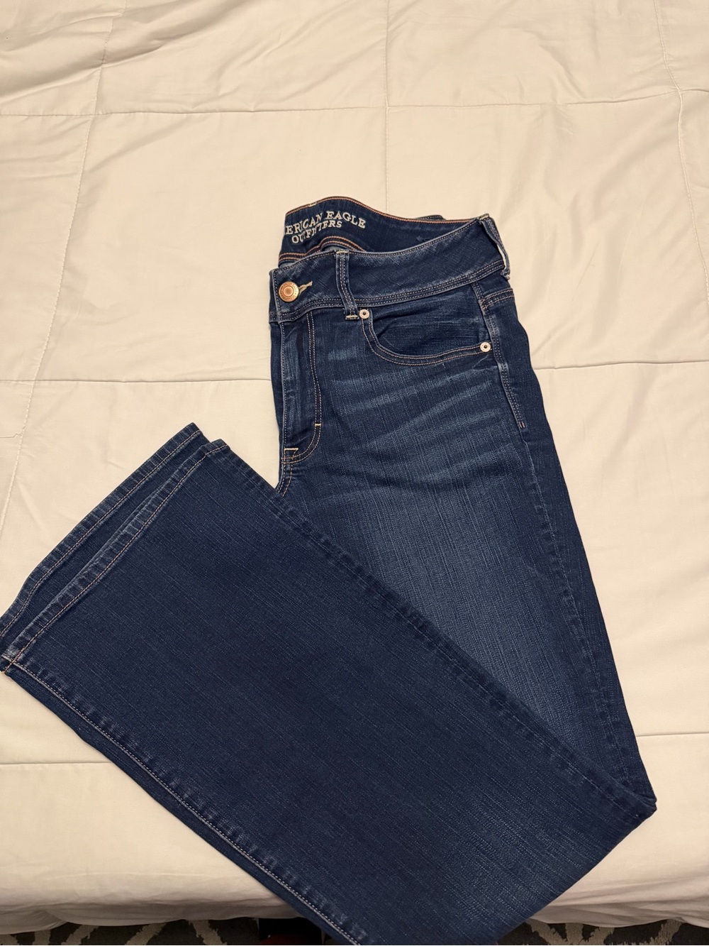 American Eagle kick boot size 12R jeans - Picture 3 of 5